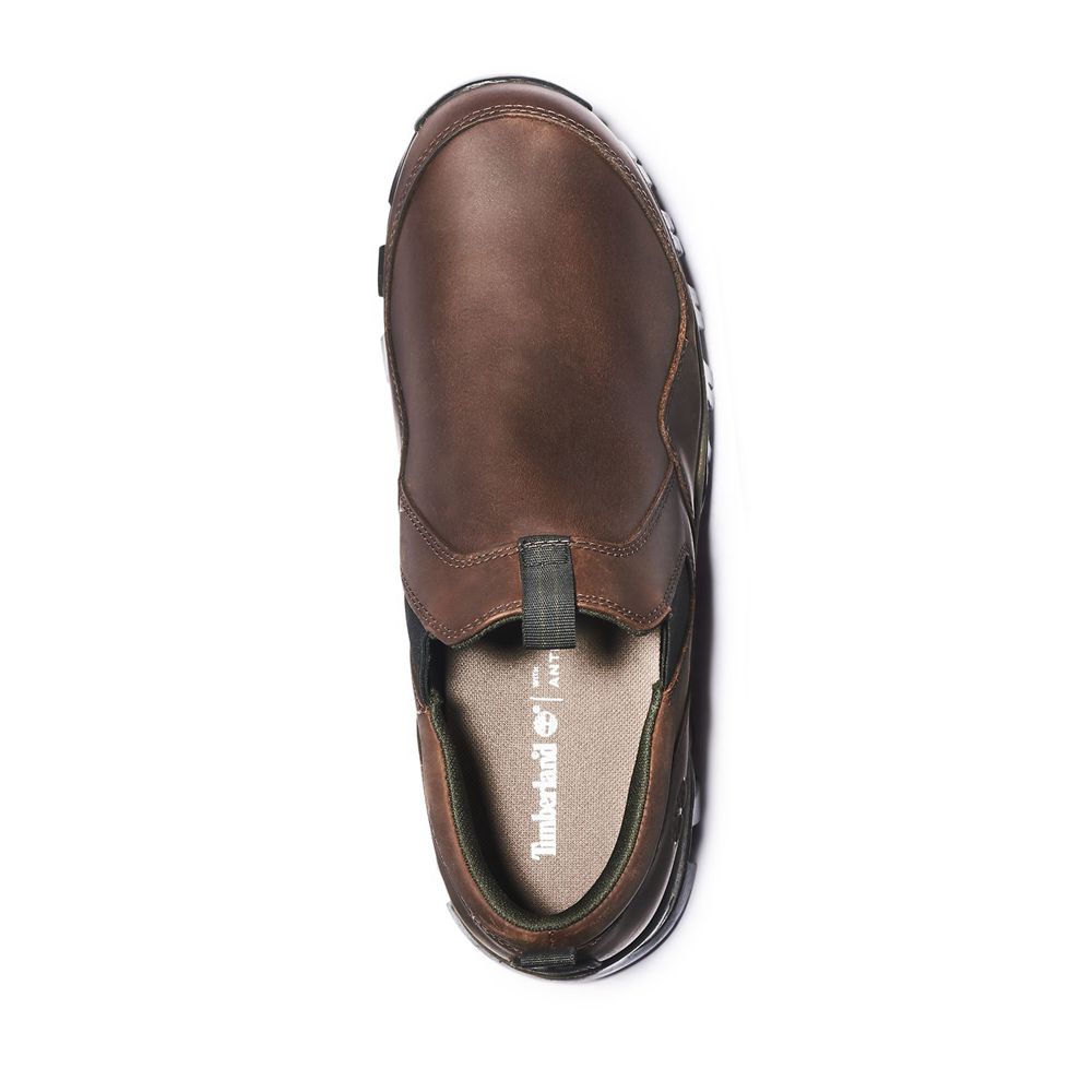 Mocasines Timberland Hombre Mt. Maddsen Slip-On Marrones Oscuro - Chile WSB-142073